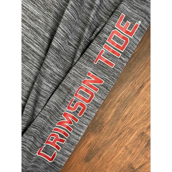 Nike Alabama Crimson Tide Long Sleeve Shirt Heather Gray Red Mens‎ Large NCAA - Picture 7 of 8